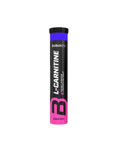 L-Carnitina efervescente arandano-frambuesa 500mg 20 comprimidos BioTechUSA